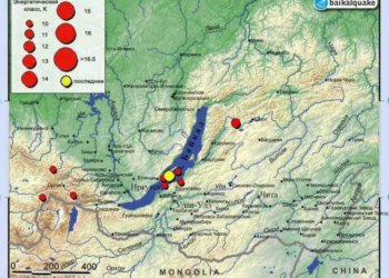 Землетрясение магнитудой 6 баллов произошло в Иркутской области