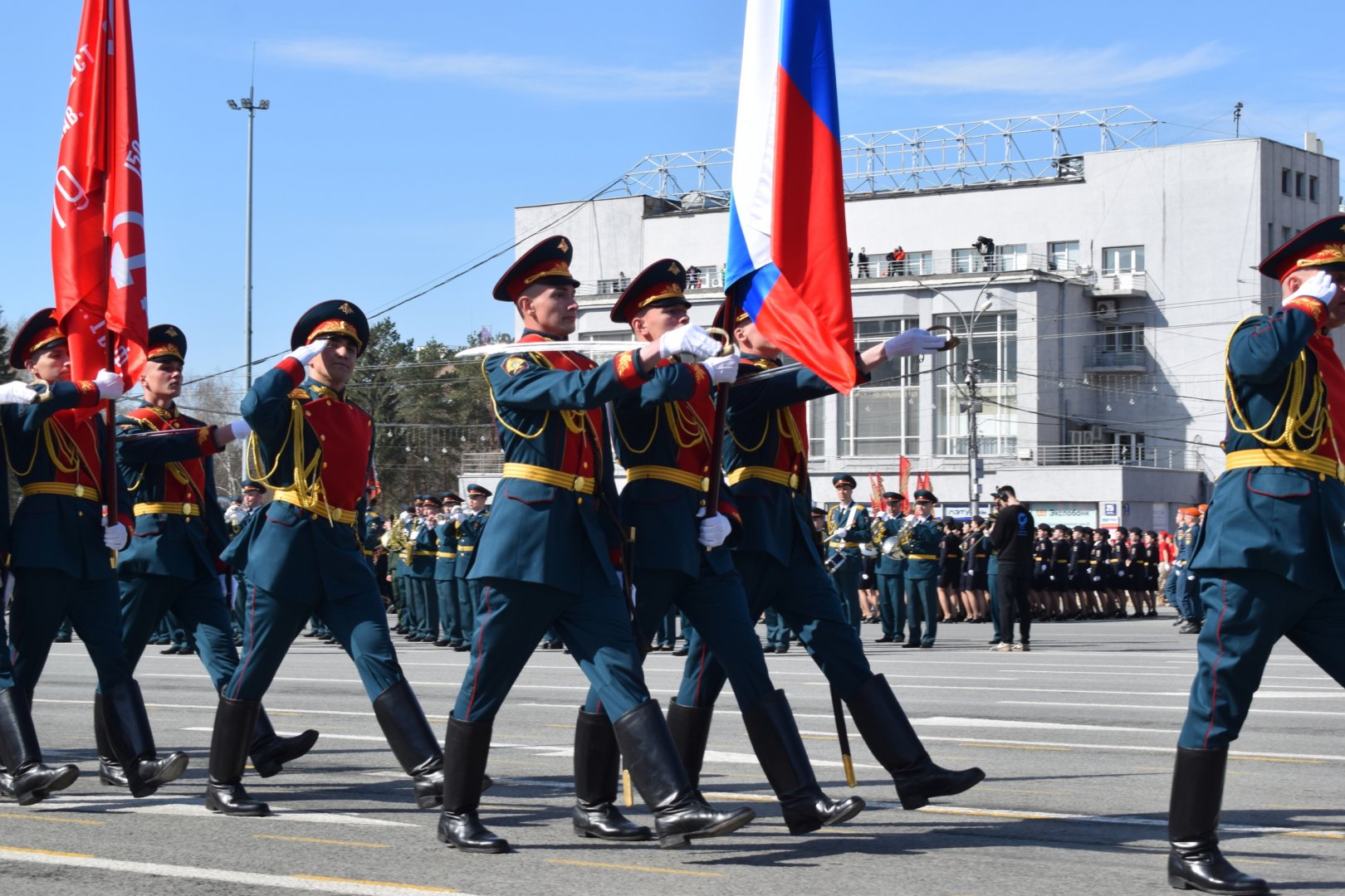 Парад Победы в Новосибирске — 2024: лучшие кадры | 09.05.2024 | Новосибирск  - БезФормата