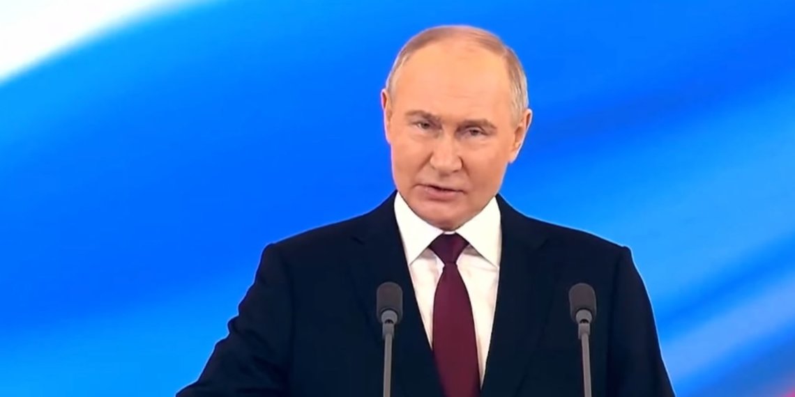 Прошла пятая церемония инаугурации Путина на пост президента РФ