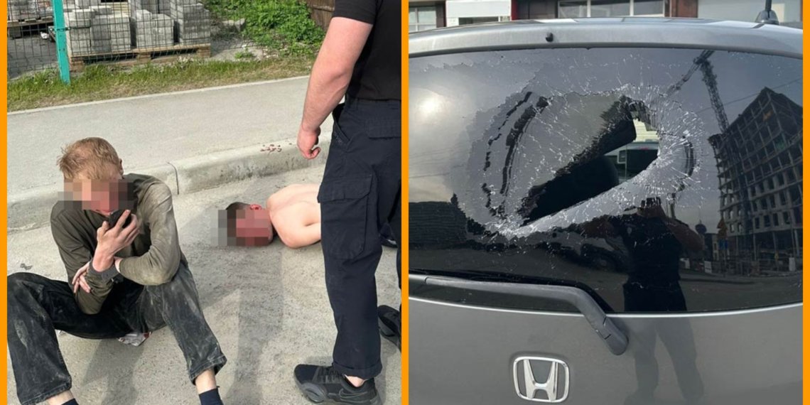 В Новосибирске пьяные «искатели приключений» избили незнакомца и разбили его автомобиль