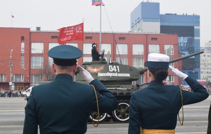 Какие улицы перекроют в Новосибирске в дни репетиций и празднования 9 Мая