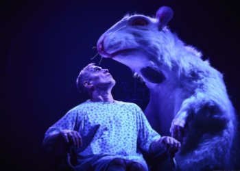 «Он подопытный, как мышь»: новосибирцы увидели премьерный спектакль «Цветы для Элджернона»