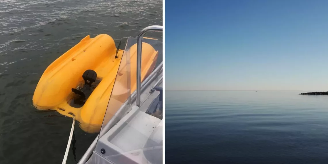 Трое новосибирцев перевернулись на катере посреди Оби