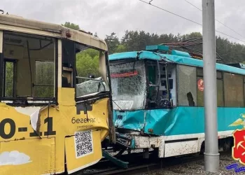 Почти половина трамваев в Кемерове не вышли на рейс