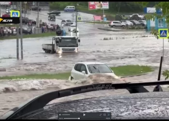 Непогода накрыла Новосибирск: видео