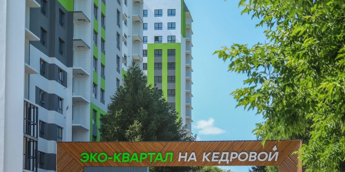 В Новосибирске полным ходом строительство нового эко-квартала: сюда можно сделать выгодное вложение