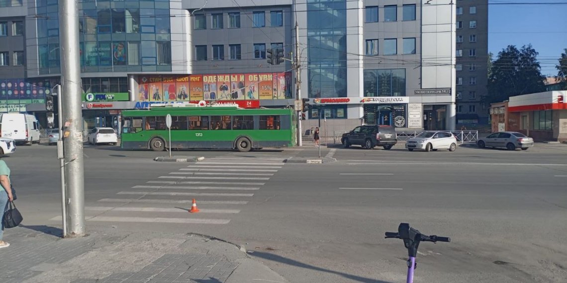 Дошкольника снес электросамокат в Новосибирске