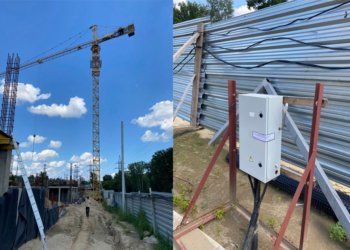 На стройплощадке в Новосибирске на три месяца приостановили работу башенного крана из-за нарушений