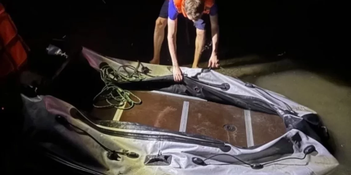 В Новосибирске супружеская пара чуть не утонула на Оби во время ночного заплыва