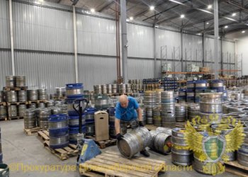 В Ленинском районе Новосибирска силовики накрыли подпольный цех производства пива