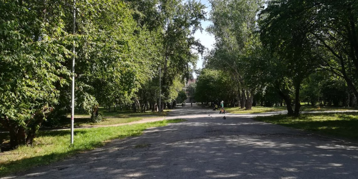 Власти Новосибирска назвали дату завершения благоустройства сквера «Сибиряков-Гвардейцев»