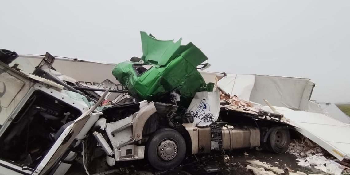 ДТП в Чановском районе превратило грузовик в груду металла — есть погибший
