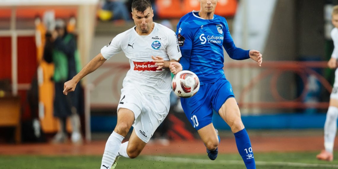 «Сибирь» вничью сыграла с «Челябинском» в чемпионате футбольной Второй лиги