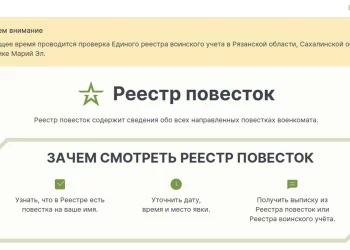 В России заработал реестр электронных повесток