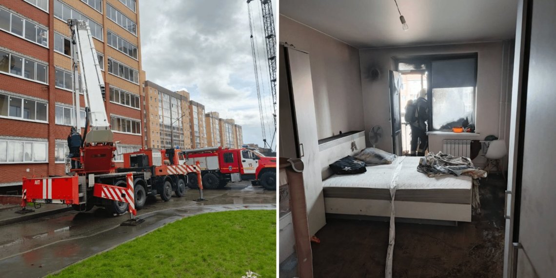 Трехлетний ребенок без сознания найден в задымленной квартире в Новосибирске