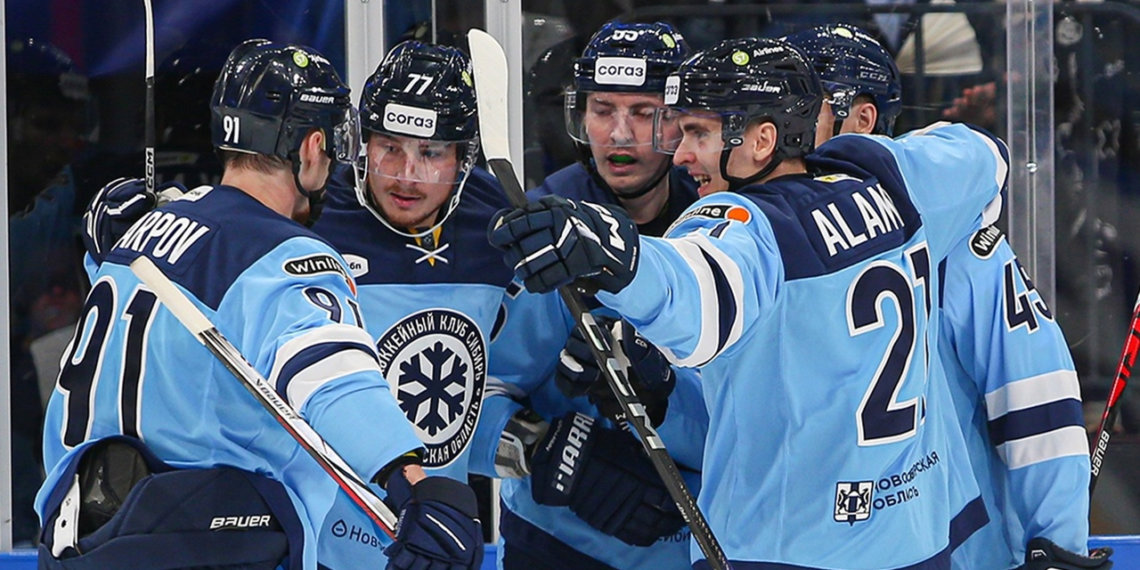 «Сибирь» обыграла ХК «Сочи» со счетом 4:2