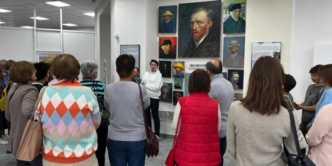 Творчество Ван Гога представили в Новосибирске