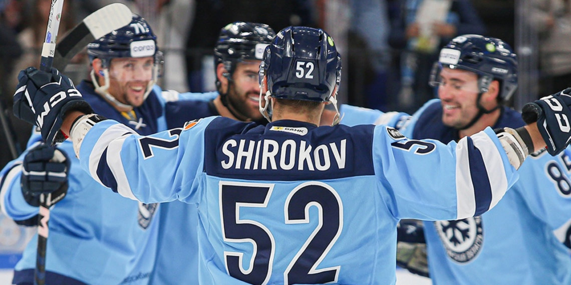 «Сибирь» обыграла «Нефтехимик» со счетом 5:2 в юбилейном матче