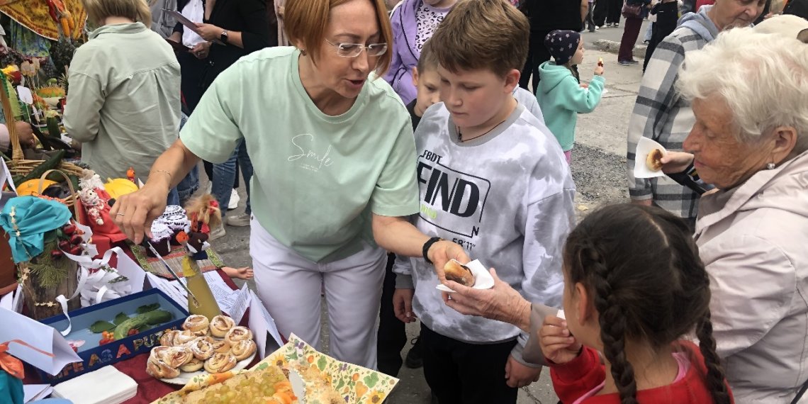 День урожая отметили жители Калининского района