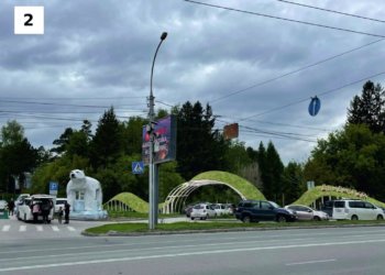 Новосибирцы выбрали новый вход в Дендропарк