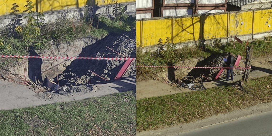 Труп в яме обнаружили жители Калининского района Новосибирска