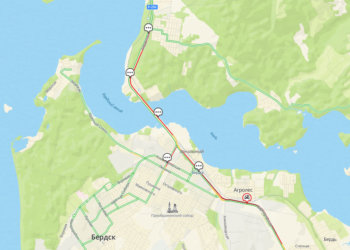 Девятикилометровая пробка сковала движение на Бердском шоссе