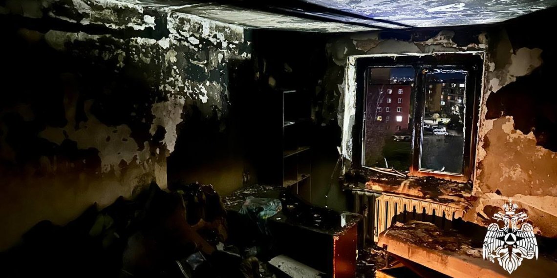 Жизнь двоих детей и мужчины унес пожар в Сибири