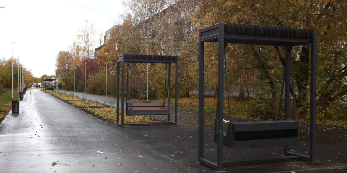 Бульвар «Грибоедовский» отремонтировали в Новосибирске