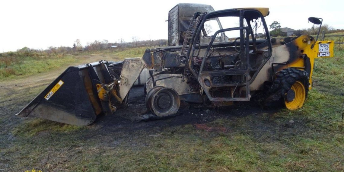 Омича осудили за поджог сельхозтехники в Новосибирске на 9 млн рублей