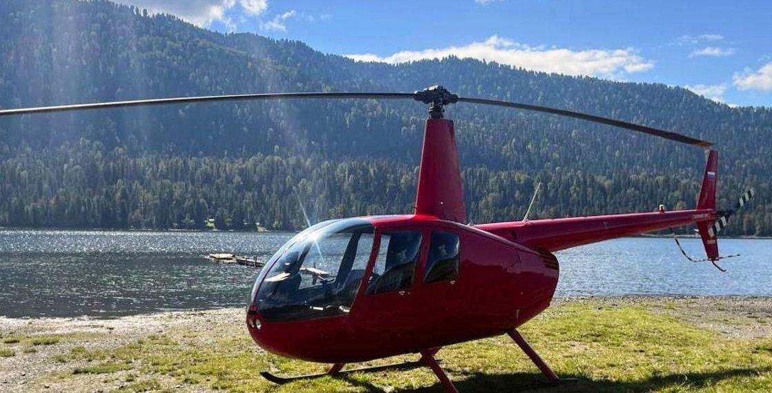 Новосибирца оштрафовали за посадку вертолета в селе Республики Алтай