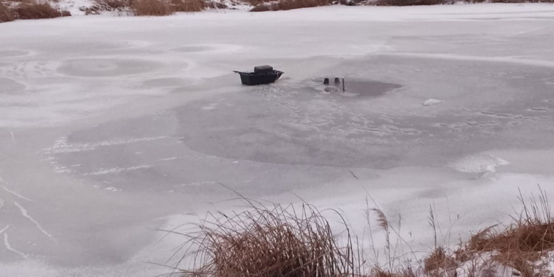 В Новосибирской области мужчина провалился под лед и утонул