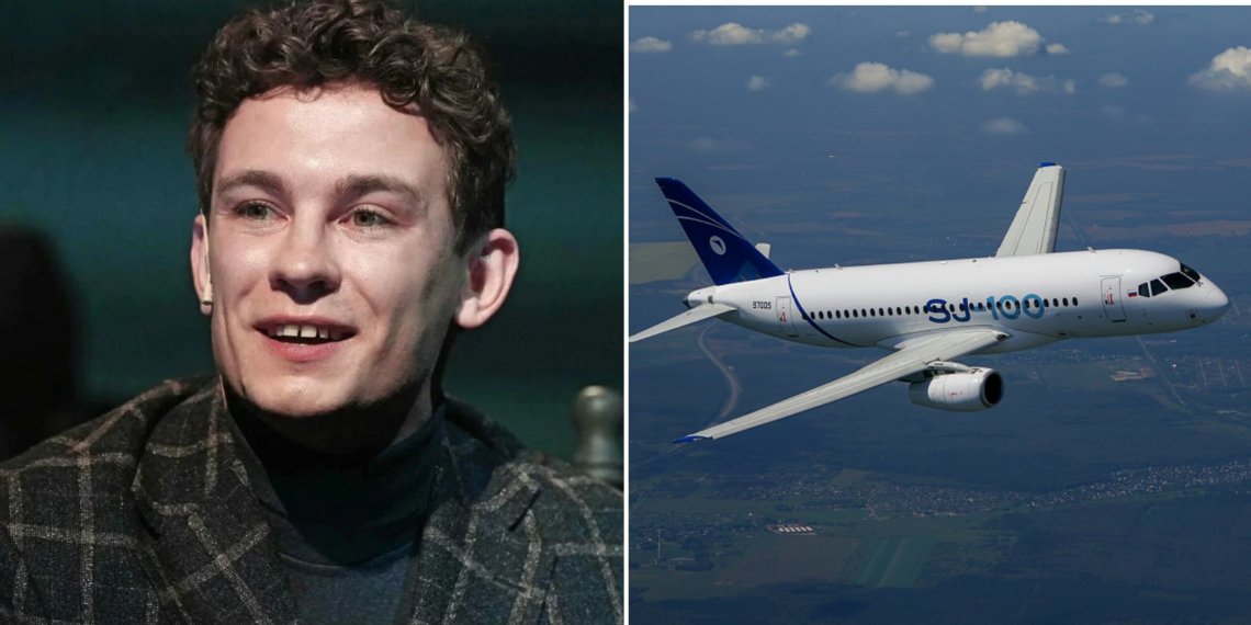 Ростех хочет помочь актеру Никите Кологривому избавиться от страха полетов на российских самолетах