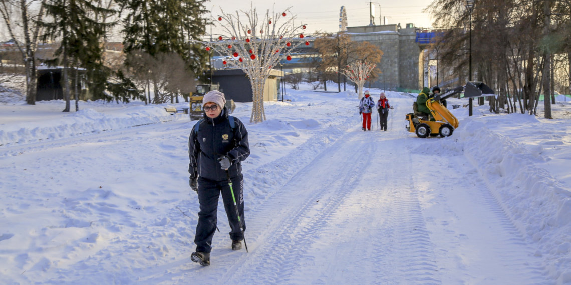 Технологические карты по содержанию и уборке парков зимой разработали в Новосибирске