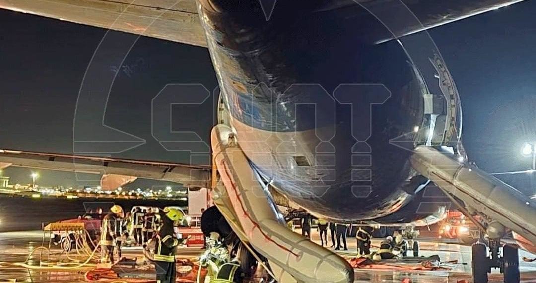 Полет с огоньком: самолет из Сочи загорелся при посадке в Турции