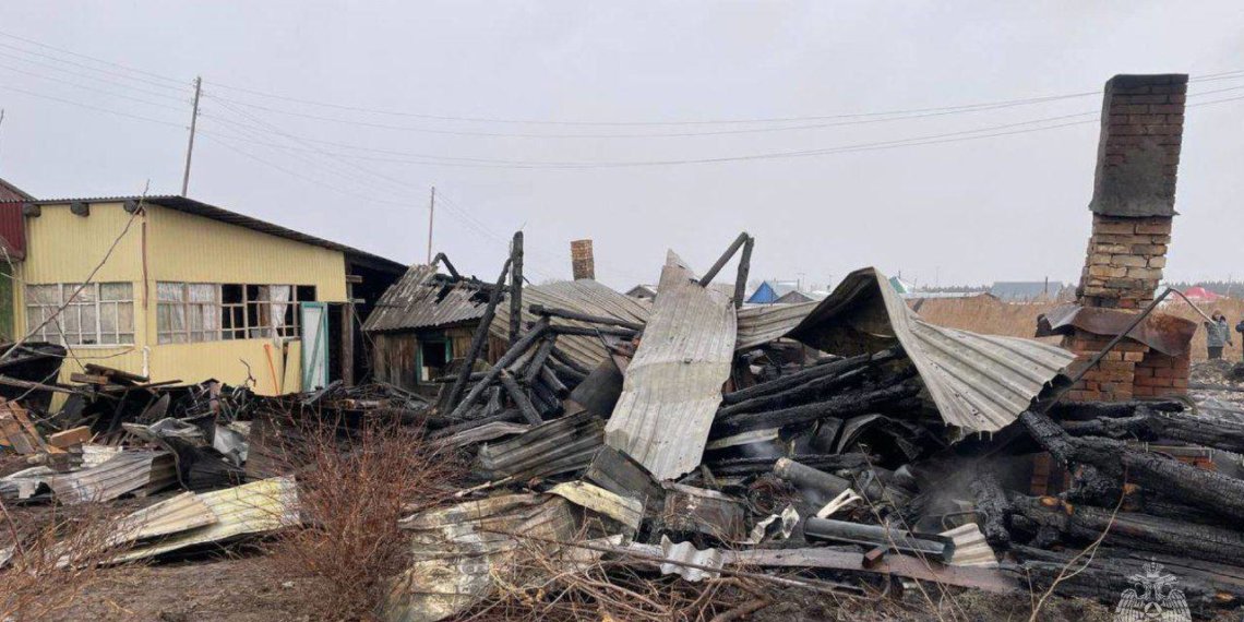 Почти три десятка животных скончались при пожаре в Сибири