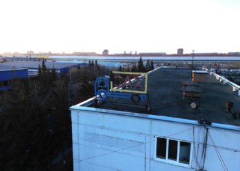 В Новосибирске отремонтируют советскую вывеску с мусоровозом