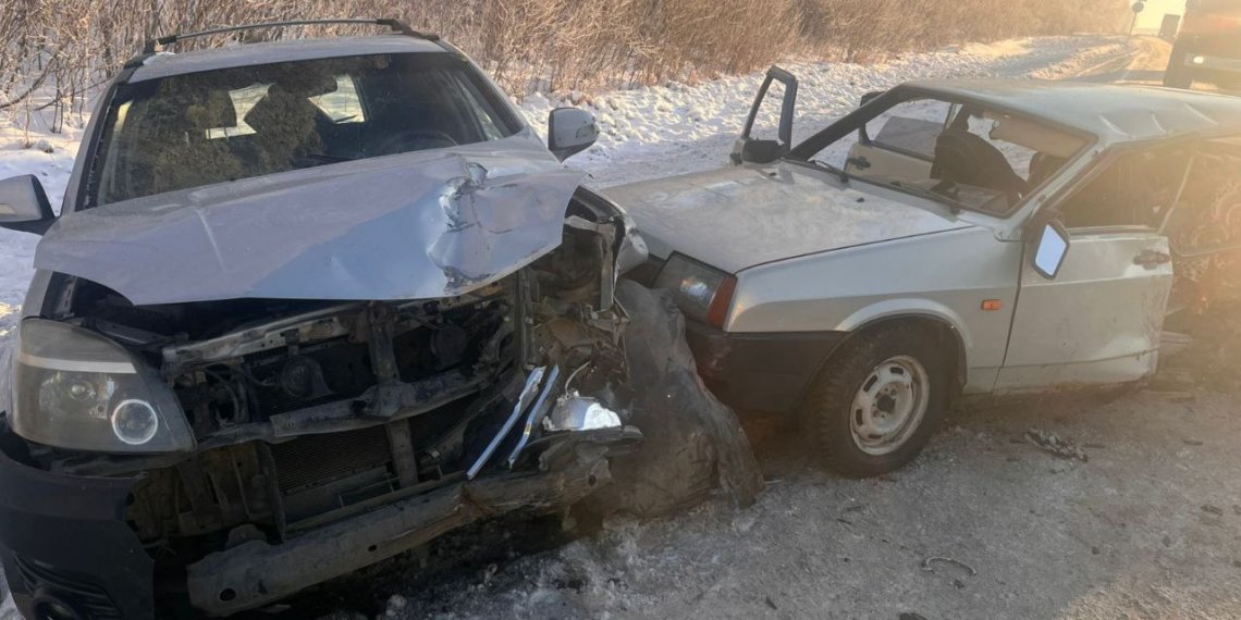 Лихач отправил в больницу пенсионерку и лишился знакомого при ДТП под Новосибирском