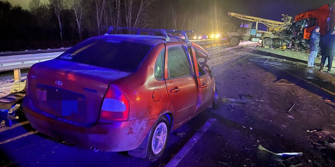 ДТП с буровой установкой лишило жизни двоих человек под Новосибирском