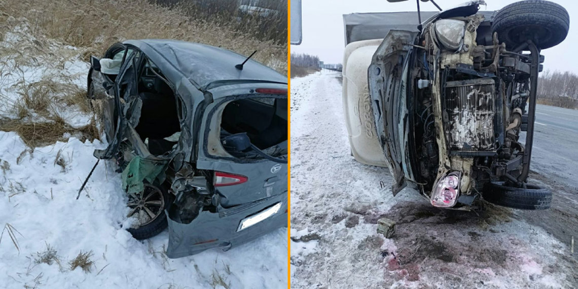 Двухлетний мальчик и его мать скончались в ДТП под Новосибирском