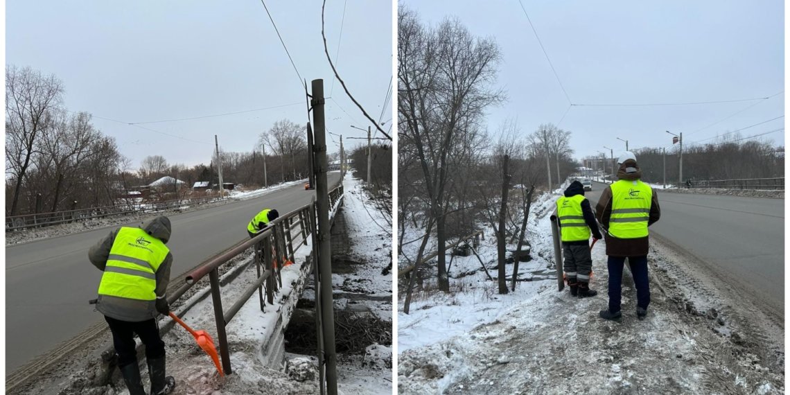 Начался капитальный ремонт моста через реку Тула на улице Петухова
