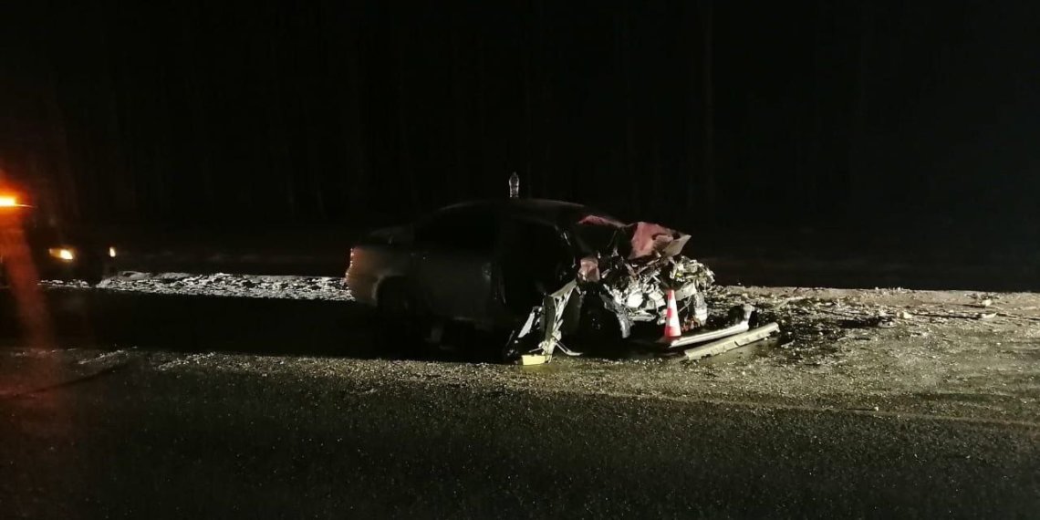 Два человека погибли в лобовом ДТП на трассе под Новосибирском