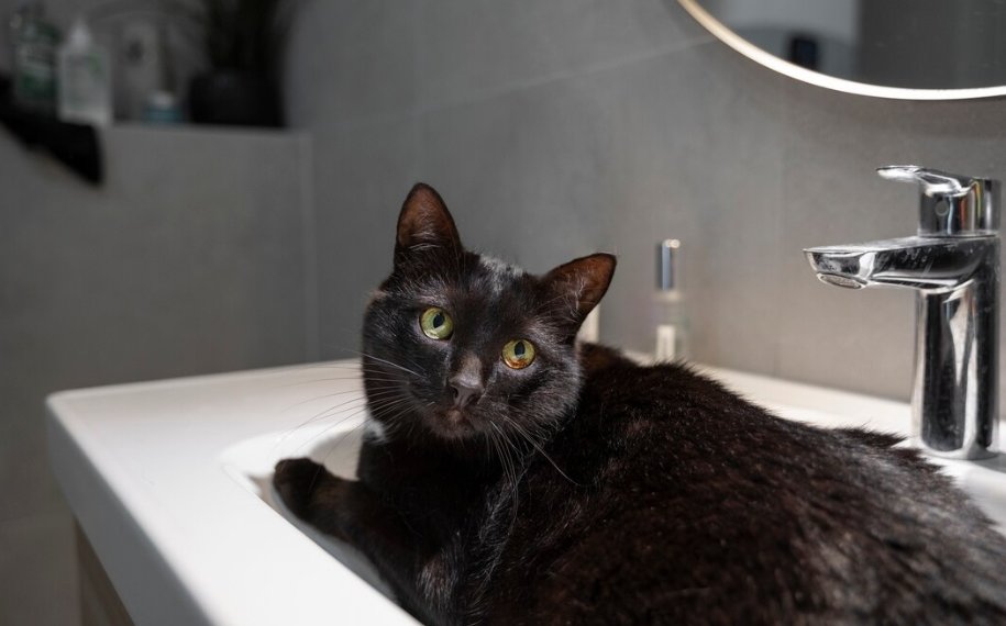 Россиянка случайно постирала свою кошку в стиральной машине