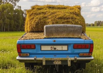 Сибиряк превратил «шестёрку» в кабриолет для кражи корма для скота