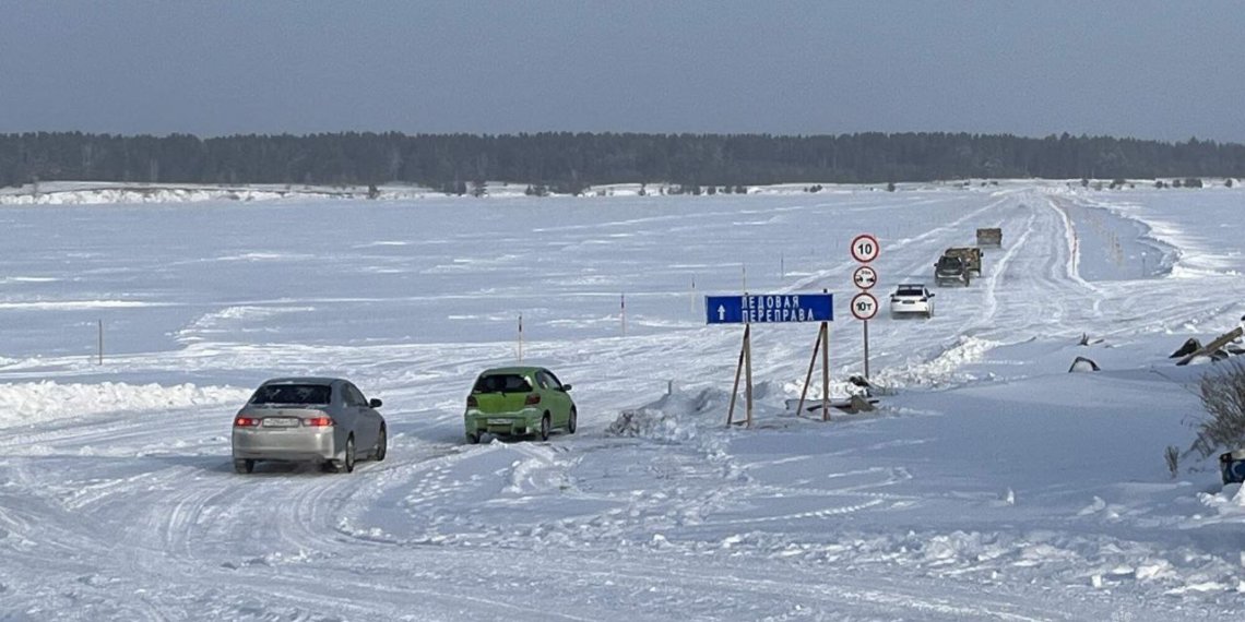 В Новосибирской области открыли вторую ледовую переправу