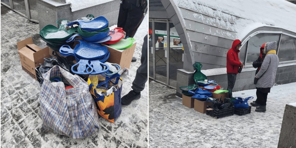 Более 200 ледянок изъяли у незаконных торговцев в Новосибирске