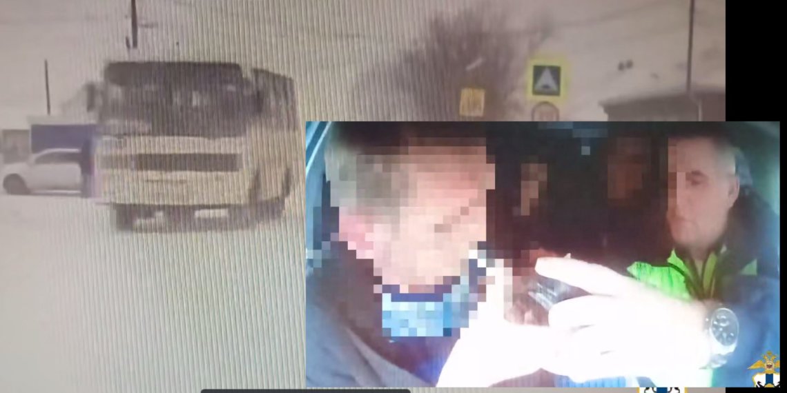 Пьяного водителя автобуса остановили в поселке Новосибирской области
