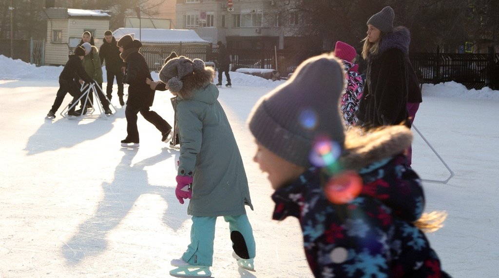 Рекорд по количеству посетителей установил каток в Новосибирске