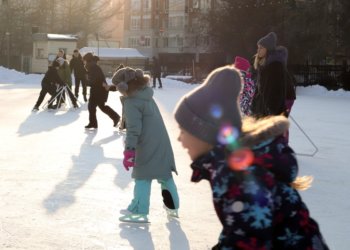 Рекорд по количеству посетителей установил каток в Новосибирске