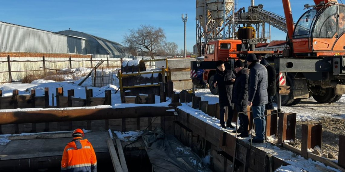 Инновационную технологию применяют в Новосибирске для подключения новых районов к централизованной системе водоотведения