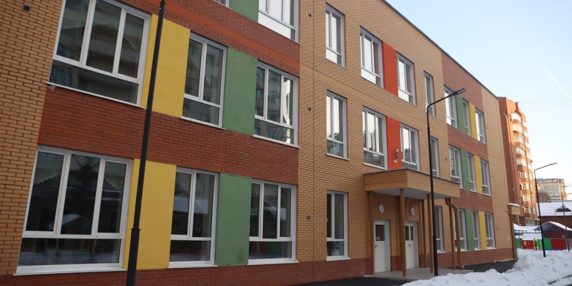 Второй корпус детского сада №117 открыли в центре Новосибирска